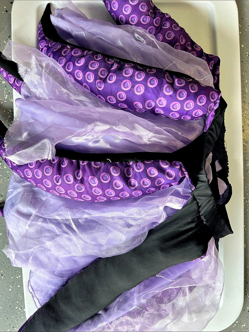 Ursula Skirt and Tentacles Costume